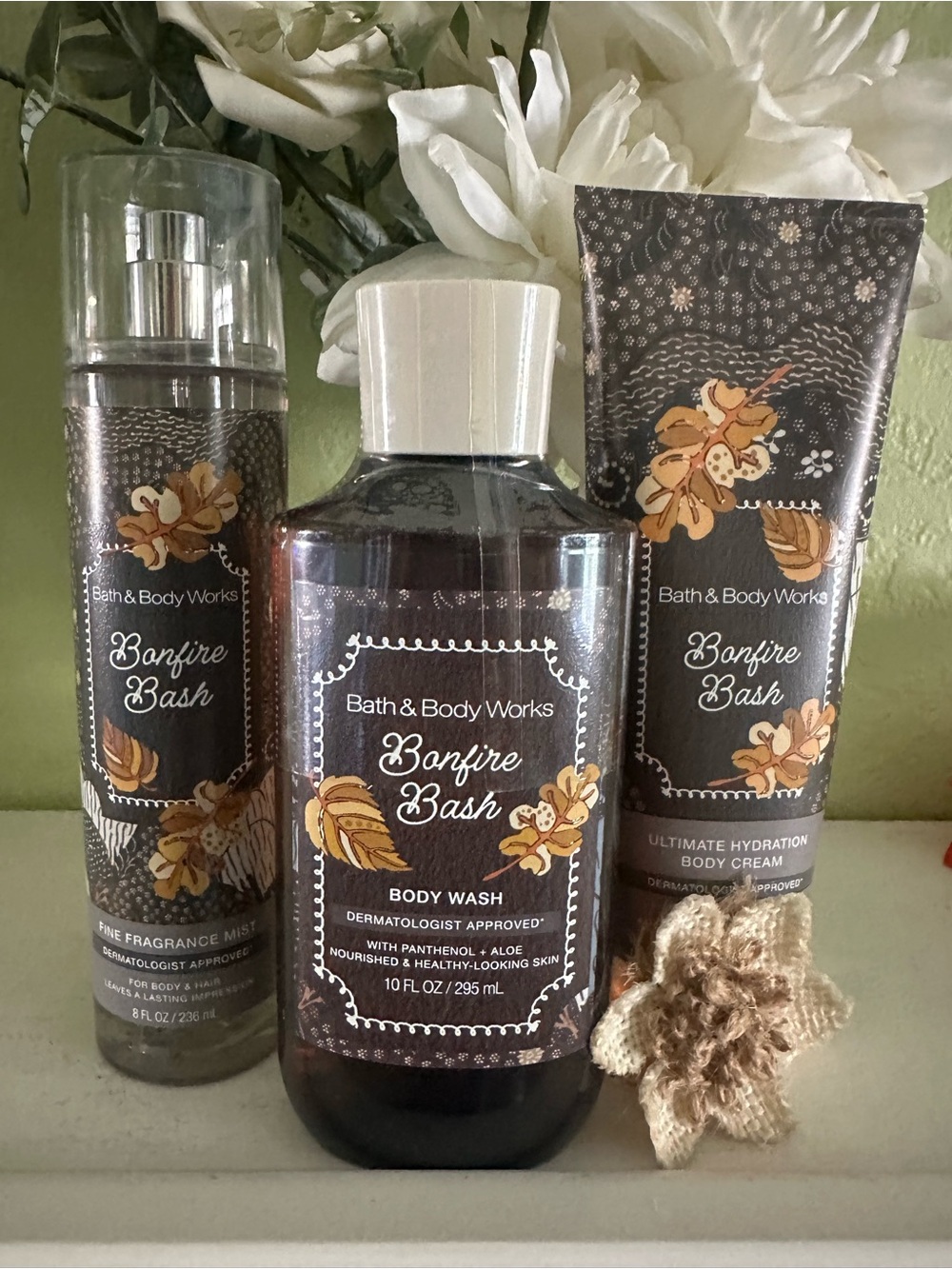 Bath & Body Works Bonfire Bash (3) Pc Body care Set